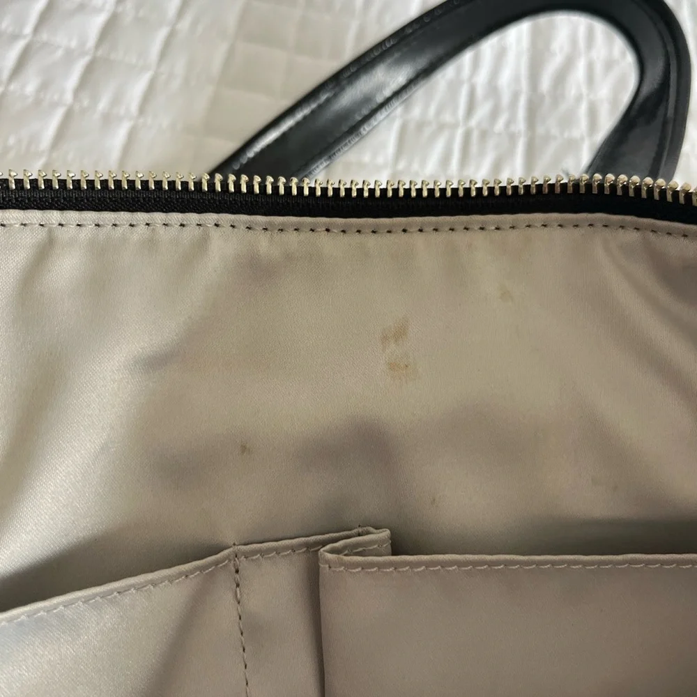 Coach Black Signature Poppy Hearts Glam Bag - Picture 14 of 14